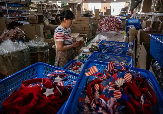 Una fábrica china.