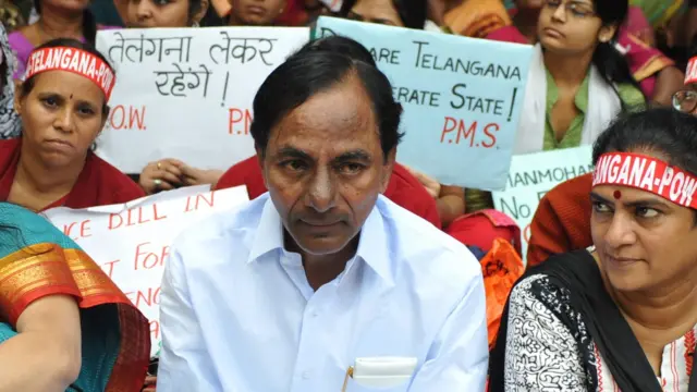 केसीआर 'स्वतंत्र तेलंगणा'चा चेहरा बनले.