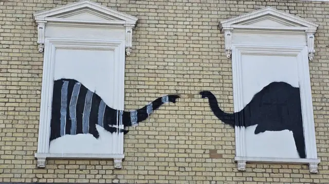 真作 ルイス•バニスター 2017 COA有 激レア banksy バンクシー