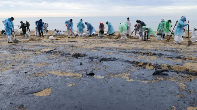 Мазуттун төгүлүшү деңиз азыктарын дагы булгайт