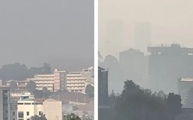 ብከላ ኣየር ኣዲስ ኣበባ