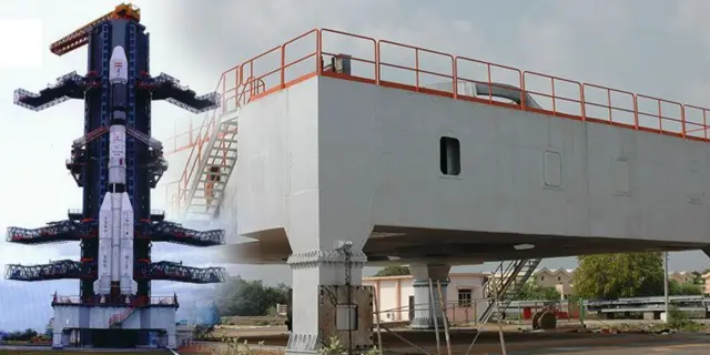 ইসরোর লঞ্চপ্যাড, যা এইচইসি তৈরি করেছে