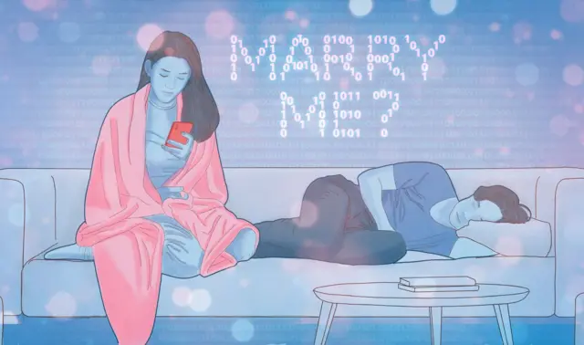 এআই সঙ্গীর সঙ্গে বেশি জড়িয়ে পড়লে মানসিক দিক থেকে তার প্রভাব কী হতে পারে সে বিষয়ে সতর্ক করেছেন বিশেষজ্ঞরা- প্রতীকী ছবি।