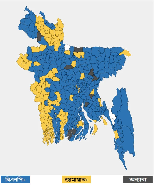 পশ্চিমবঙ্গ আর বাংলাদেশের সীমান্ত বরাবর অনেক আসনে জিতেছে জামায়াতে ইসলামী জোট