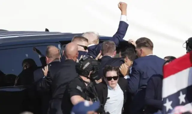 امریکہ، سیکرٹ سروس، ٹرمپ