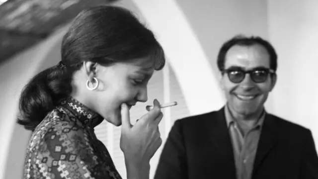 Godard ve eski eşi Anne Wiazemsky