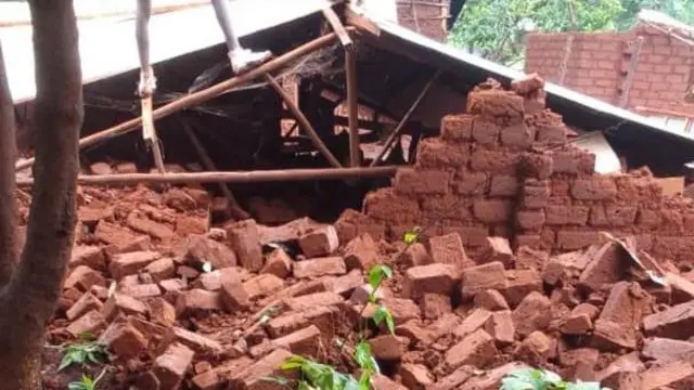 Inzu yabomowe mw'ikambi ya Nyarugusu