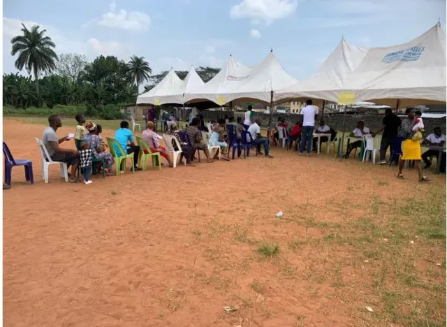 Ndị gbakọrọ maka nleta ahụike n'efu n'Afara-Ukwu