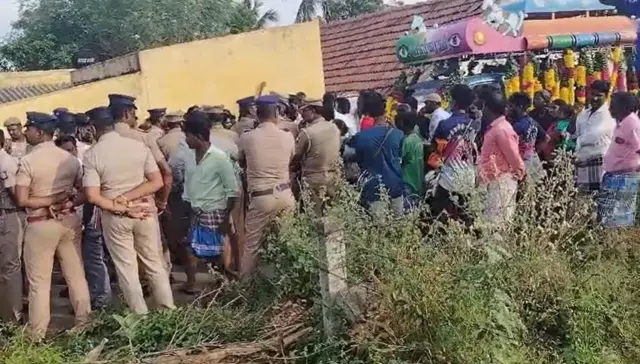 திருவண்ணாமலை, தலித் பெண் சடலம்