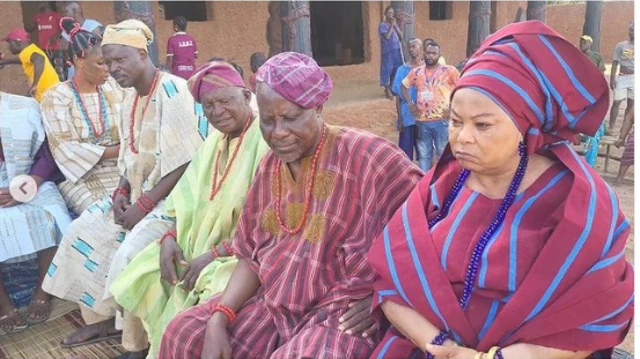 Olofaina ati awọn oṣere nibi ere sinima Anikulapo