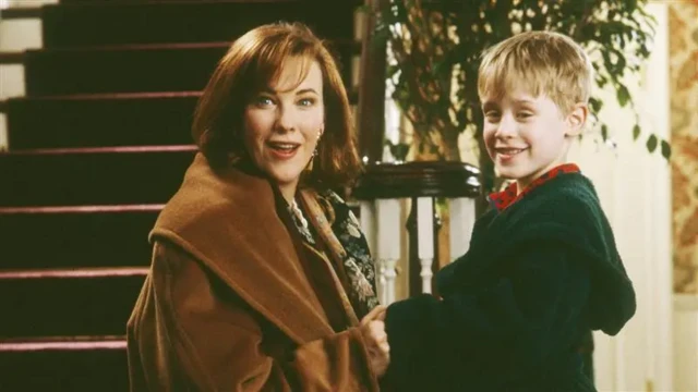 Кэтрин О`Хара в роли мамы мальчика Кевина