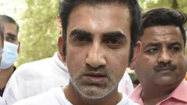 गौतम गंभीर.