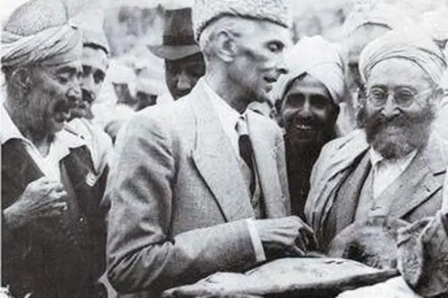 जिन्ना की आदिवासी नेताओं के साथ मुलाक़ात