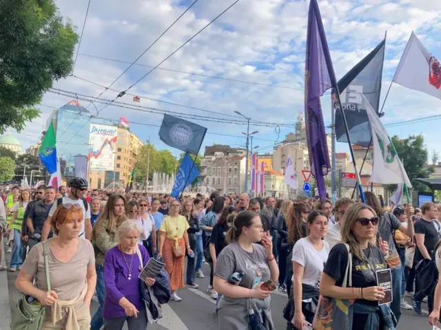 protest studenata 30. maja 2025. u Beogradu