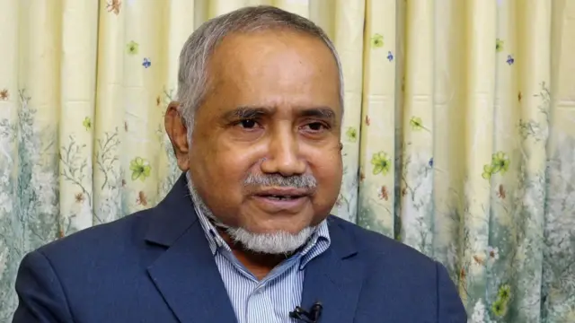 জামায়াতের নায়েবে আমীর সৈয়দ আব্দুল্লাহ মোহাম্মদ তাহের 