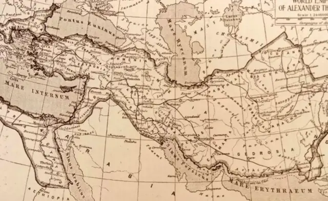 Carte de l'empire de Charlemagne