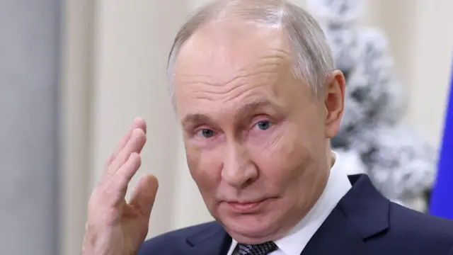 रूस के राष्ट्रपति व्लादिमीर पुतिन 
