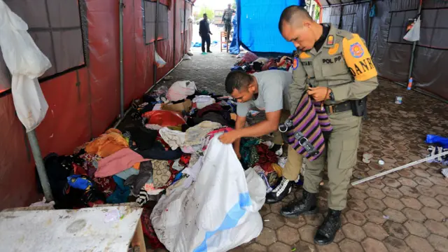 Kamp pengungsi Rohingya di Aceh Barat