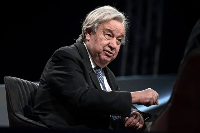 အထွေထွေအတွင်းရေးမှူးချုပ်အန်တိုနီယို ဂူတားရက်စ်