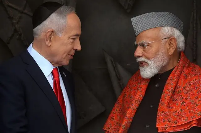 Modi and Netanyahu