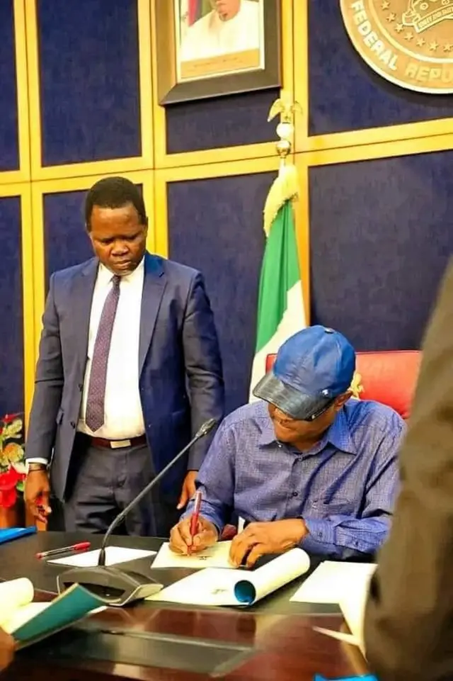 Nyesom Wike with Speaker RSHA