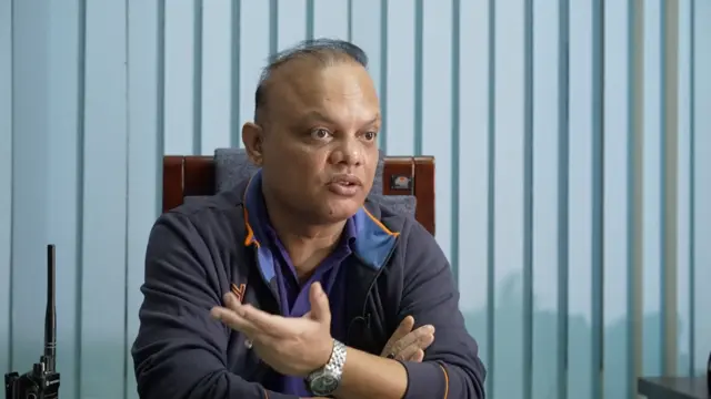 কোম্পানীগঞ্জ থানার অফিসার ইনচার্জ প্রনব চৌধুরী