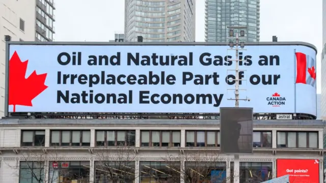 Aviso sobre petróleo y gas de Canadá