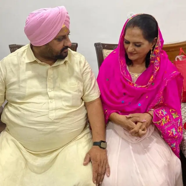 ਰਣਬੀਰ ਸਿੰਘ ਭੁੱਲਰ ਅਤੇ ਅਮਨਦੀਪ ਕੌਰ