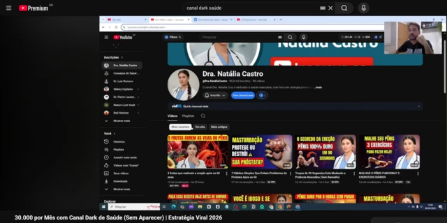 Youtuber mostra canal de médico gerado por IA