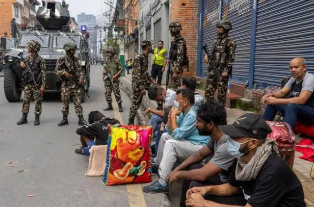 जेलबाट भाग्ने प्रयास गरेकाहरूलाई रोक्दै सेना