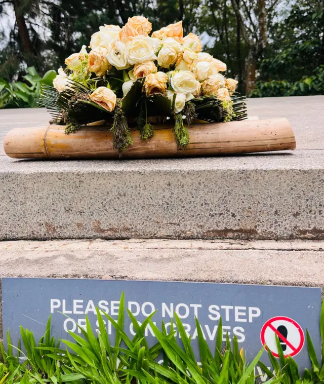 የጭፍጨፋው ሰለባዎች አፅም ያረፈበት ሥፍራ 