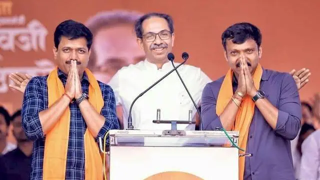 कैलास पाटील, उद्धव ठाकरे आणि ओमराजे निंबाळकर.
