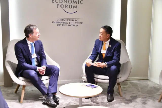 เศรษฐากับนายกเบลเยียม