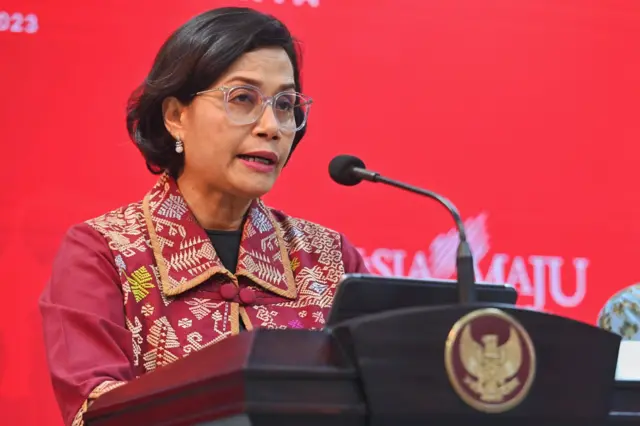 Menteri Keuangan Sri Mulyani.