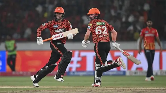 IPL 2020, SRH, PBKS, અભિષેક શર્મા, ટ્રેવિસ હેડ, હૈદરાબાદ, પંજાબ, ક્રિકેટ, આઈપીએલ, ટી20 રેકૉર્ડ્સ, બીબીસી ગુજરાતી, ગુજરાત સમાચાર, ન્યૂઝ અપડેટ