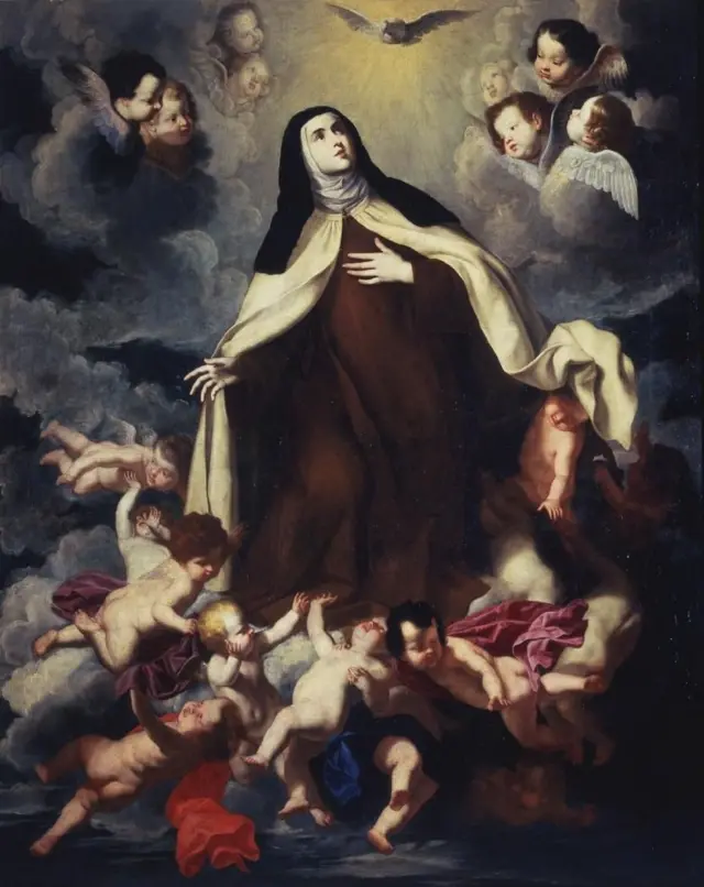 Teresa D’Ávila, em pintura de 1650
