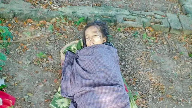 စစ်တပ်ရဲ့ လက်နက်ကြီး ပစ်ခတ်မှုမှာ သေဆုံးခဲ့တဲ့ ကလေးငယ်တစ်ဦး 