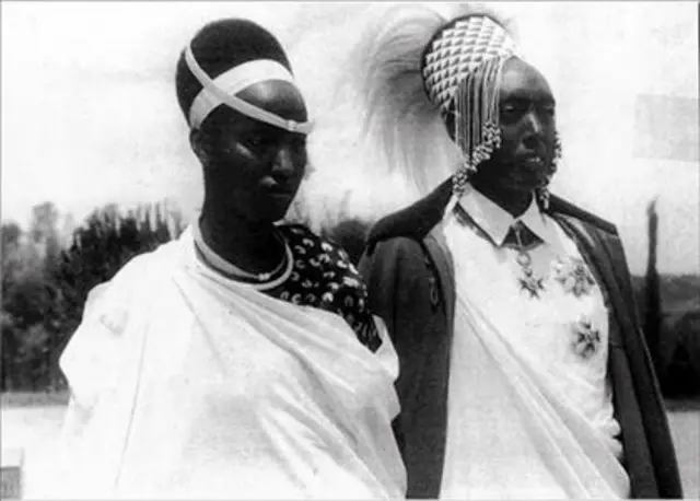 M﻿utara III Rudahigwa n'umugore we Rozalia Gicanda