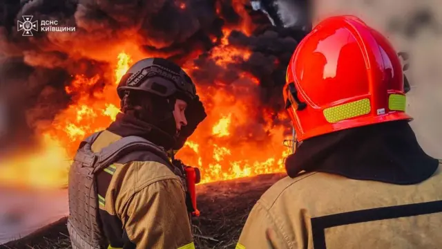 Ліквідація пожежі у Бориспільській громаді