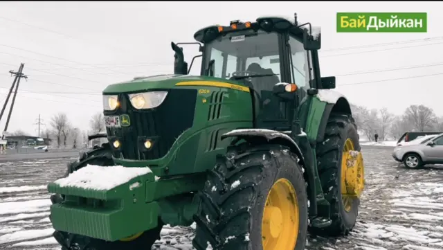 John Deere трактору Кыргызстанда