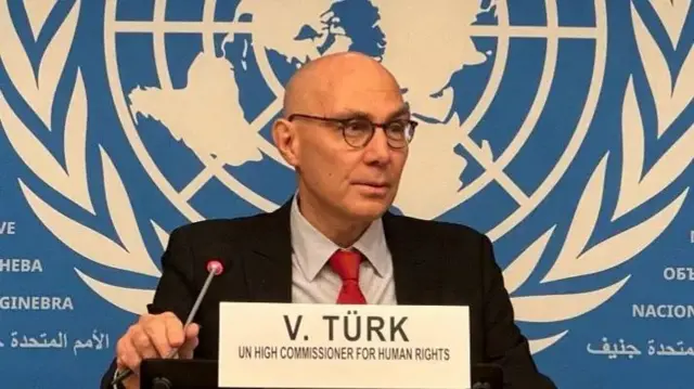 UN High Commissioner for Human Rights Volker Turk said that 'repression' does not solve any problem.