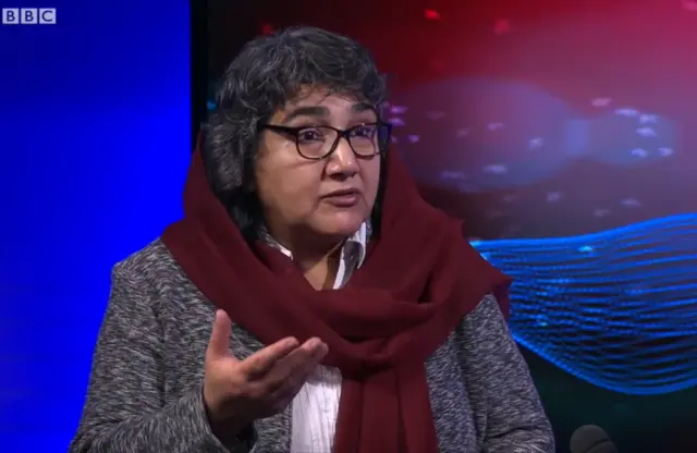 قاضی مرضیه بابکرخیل در برنامه «به عبارت دیگر» بیبیسی فارسی