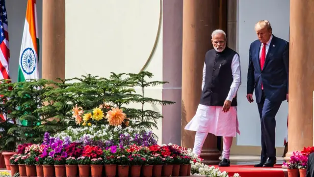 डोनाल्ड ट्रंप और नरेंद्र मोदी