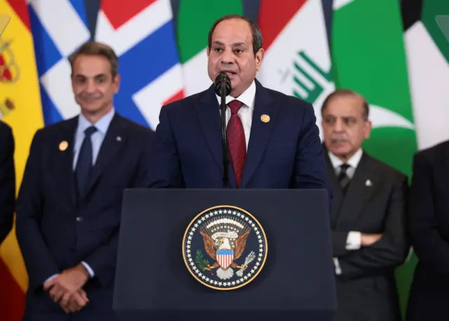 الرئيس المصري عبد الفتاح السيسي