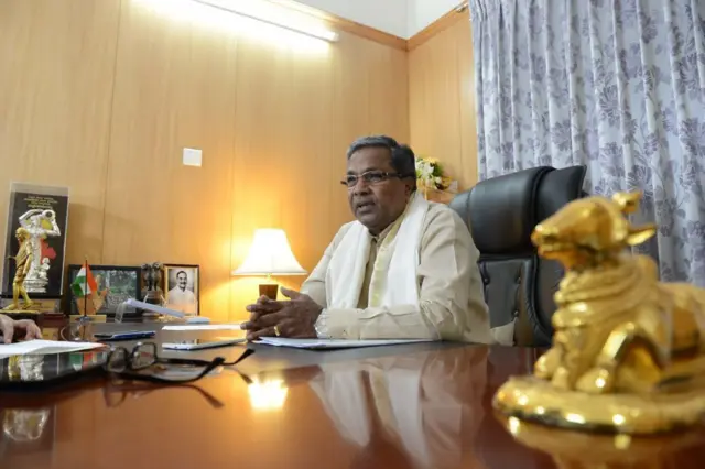 কর্ণাটকের মুখ্যমন্ত্রী সিদ্দারামাইয়া