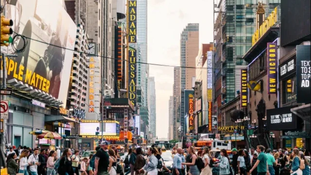 زحام مروري في نيويورك