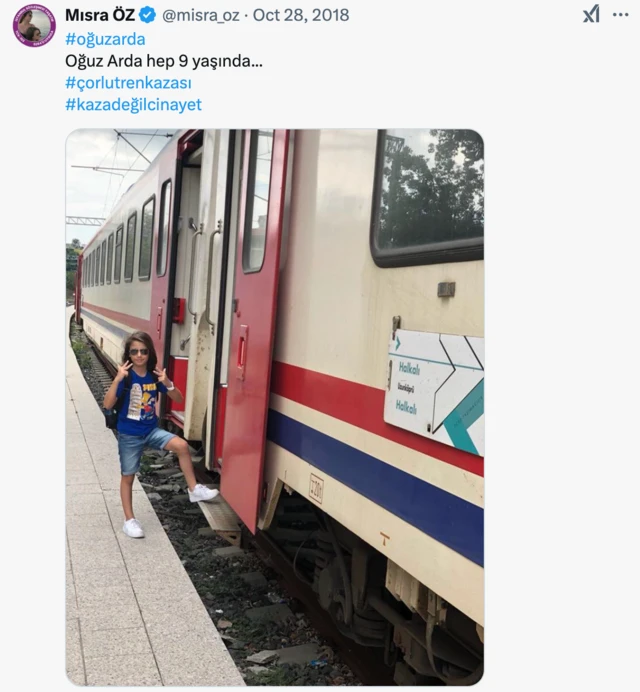 tren kazasından foto