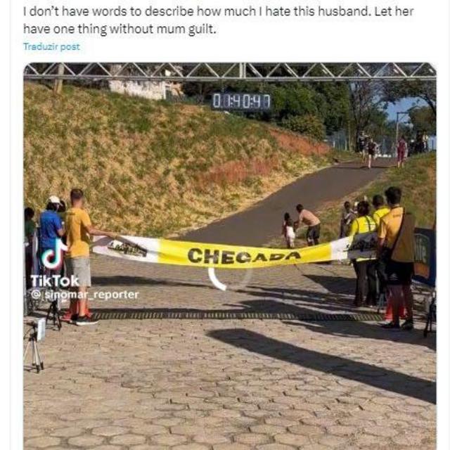 Print de post no X sobre o vídeo