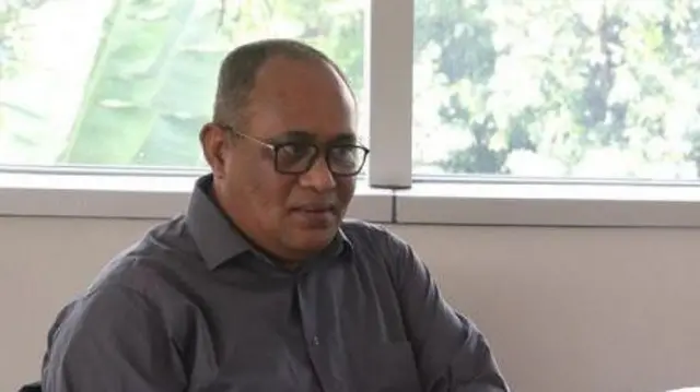 Sekretaris Eksekutif Bidang Keadilan dan Perdamaian di Persatuan Gereja-gereja Indonesia, Pdt. Henrek Lokra