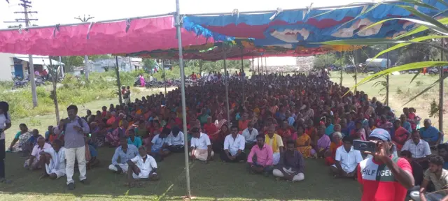 செய்யாறு விவசாயிகள் போராட்டம்